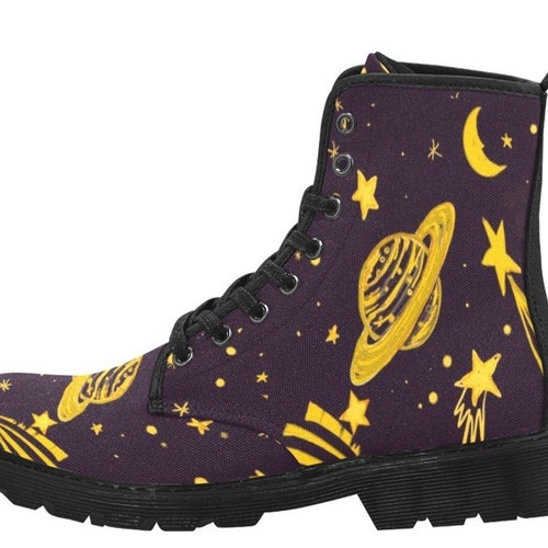 Space Odyssey -Women's lightweight 30.7oz! Doc Style, Festival, Combat, shops Hippie Boots