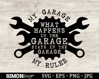 Download Dads Garage Svg Etsy