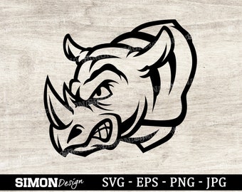 Download Rhino Svg Etsy