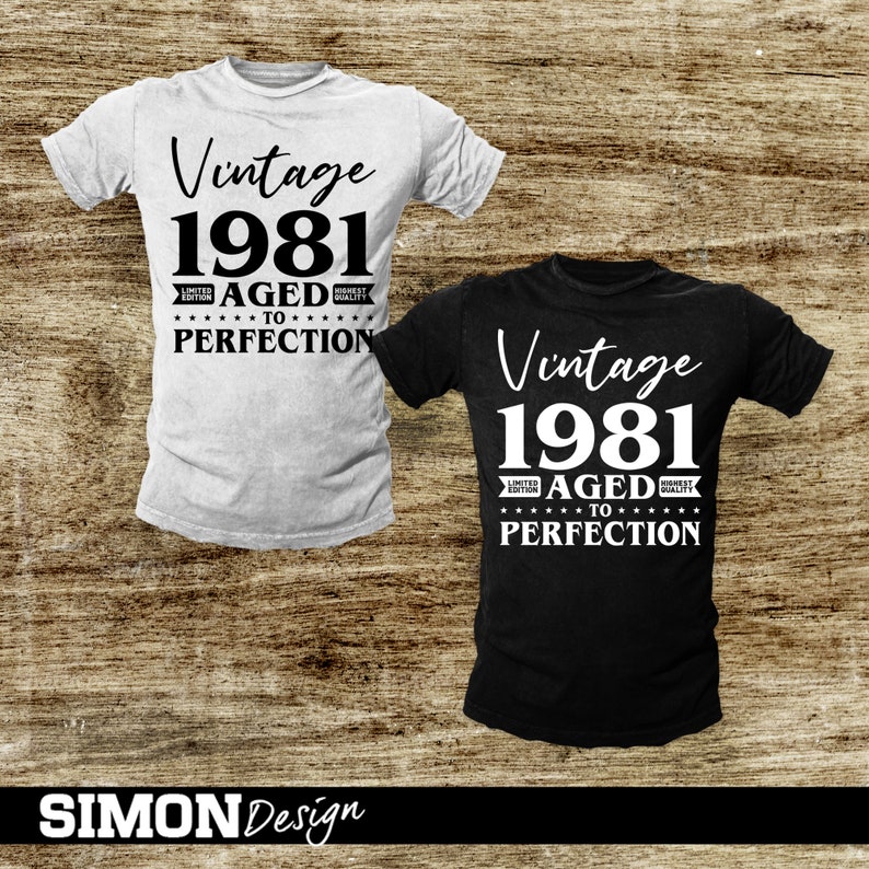 Download 40th Birthday Svg Svg Aged To Perfection Png Cricut Files Birthday Gift Idea Vintage 1981 Svg Instant Download Eps And Jpg Prints Art Collectibles Scottironworks Com