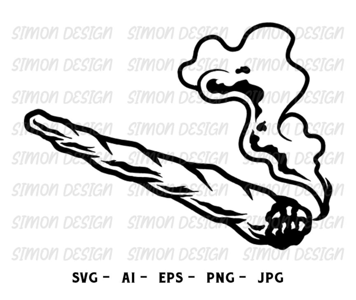 Marijuana Joint Svg Weed Joint Svg Blunt Svg Weed Svg Etsy Canada