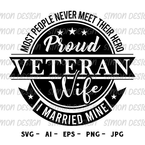 Proud Wife, Veteran Shirt, Veteran Wife Tee, Veteran Wife Gift, Retired Military Gifts, Proud Veteran Wife Shirt, Veteran Wife