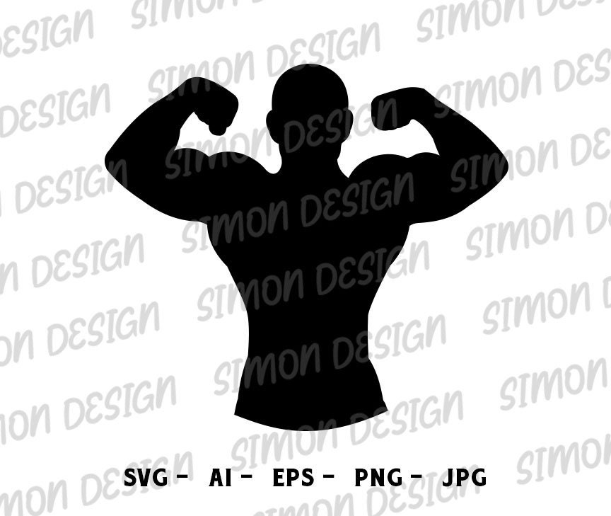 bodybuilder Svg | bodybuilder PNG | muscular man svg | angry body svg | muscular man t-shirt | bodybuilder print | fitness svg |