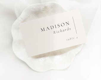 Printed Wedding Place Cards | Customizable Name Cards, 2x3.5"