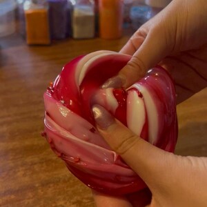Yogur de cereza - Slime brillante/transparente imagen 9
