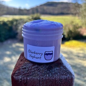 Blueberry Yoghurt - Glossy/Clear Slime image 13