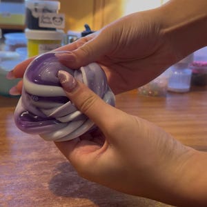 Blueberry Yoghurt - Glossy/Clear Slime image 10