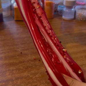 Yogur de cereza - Slime brillante/transparente imagen 10
