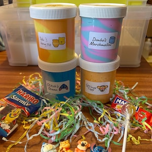 Disney Slime Bundle - Cloud, Butter, Crunchy and Clear Slimes image 1