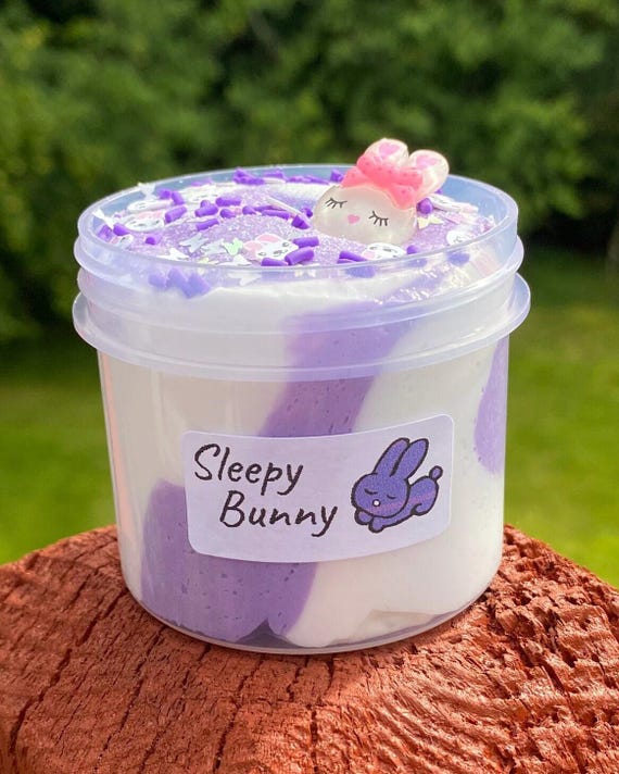 Sleepy Bunny - Butter Slime