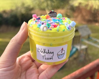Birthday Floam - Crunchy Slime