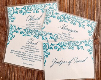 Printable Bible Judges