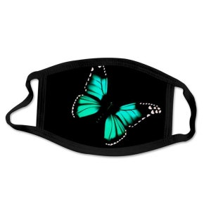 FACE MASK Adulte Cute Butterfly Reusable Washable Unisex Face Cover