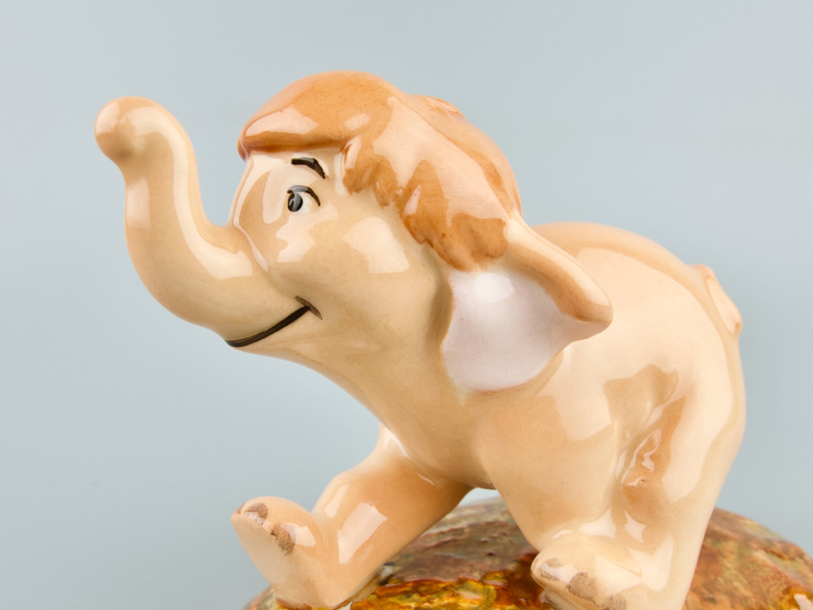 ELEPHANT FIGURINE Royal Doulton Baby Elephant Disney Etsy