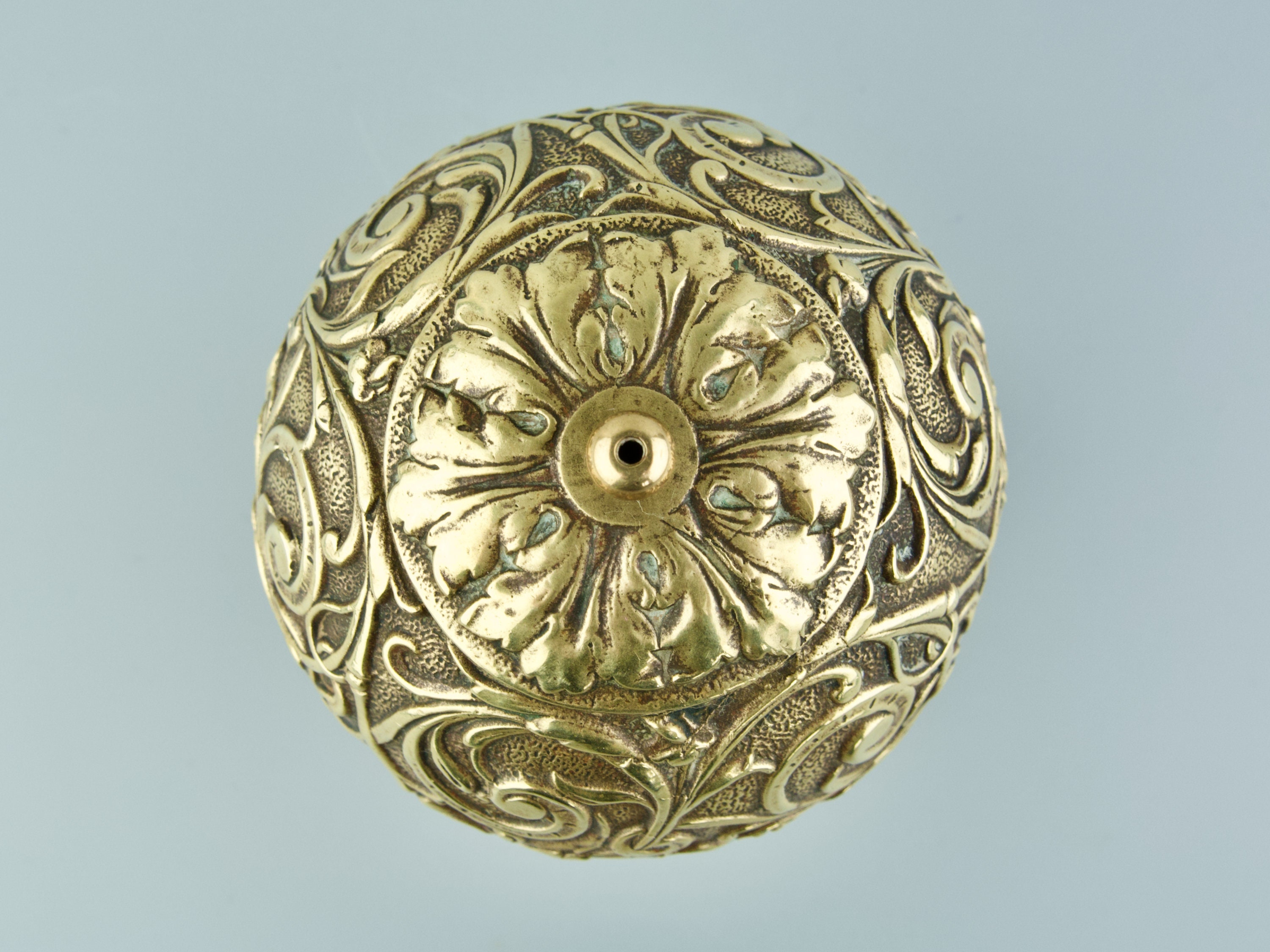 ANTIQUE STRING HOLDER Victorian Brass String Dispenser Etsy