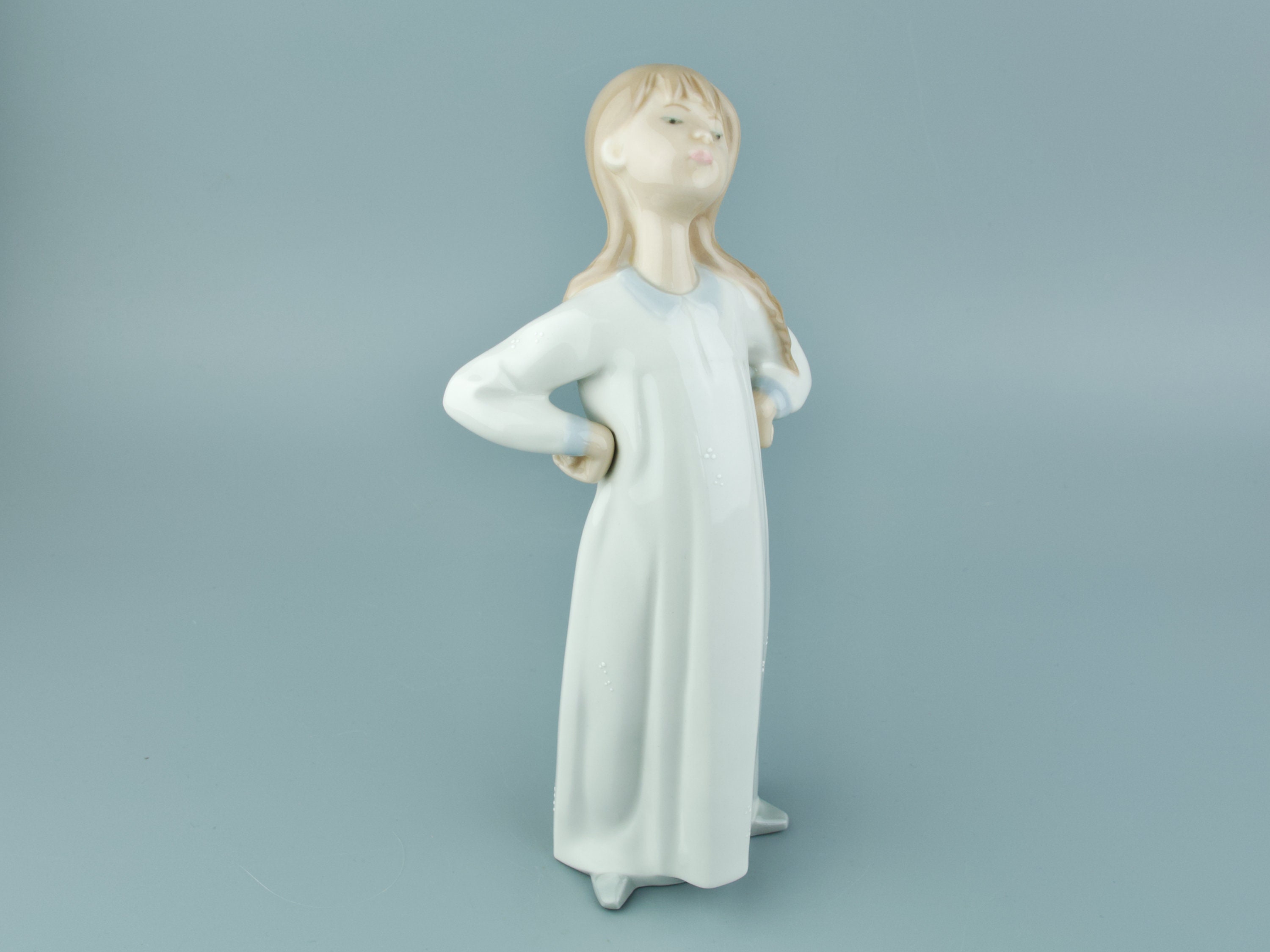 LLADRO GIRL Retired Lladro Figurine Girl Stretching 4872 Etsy