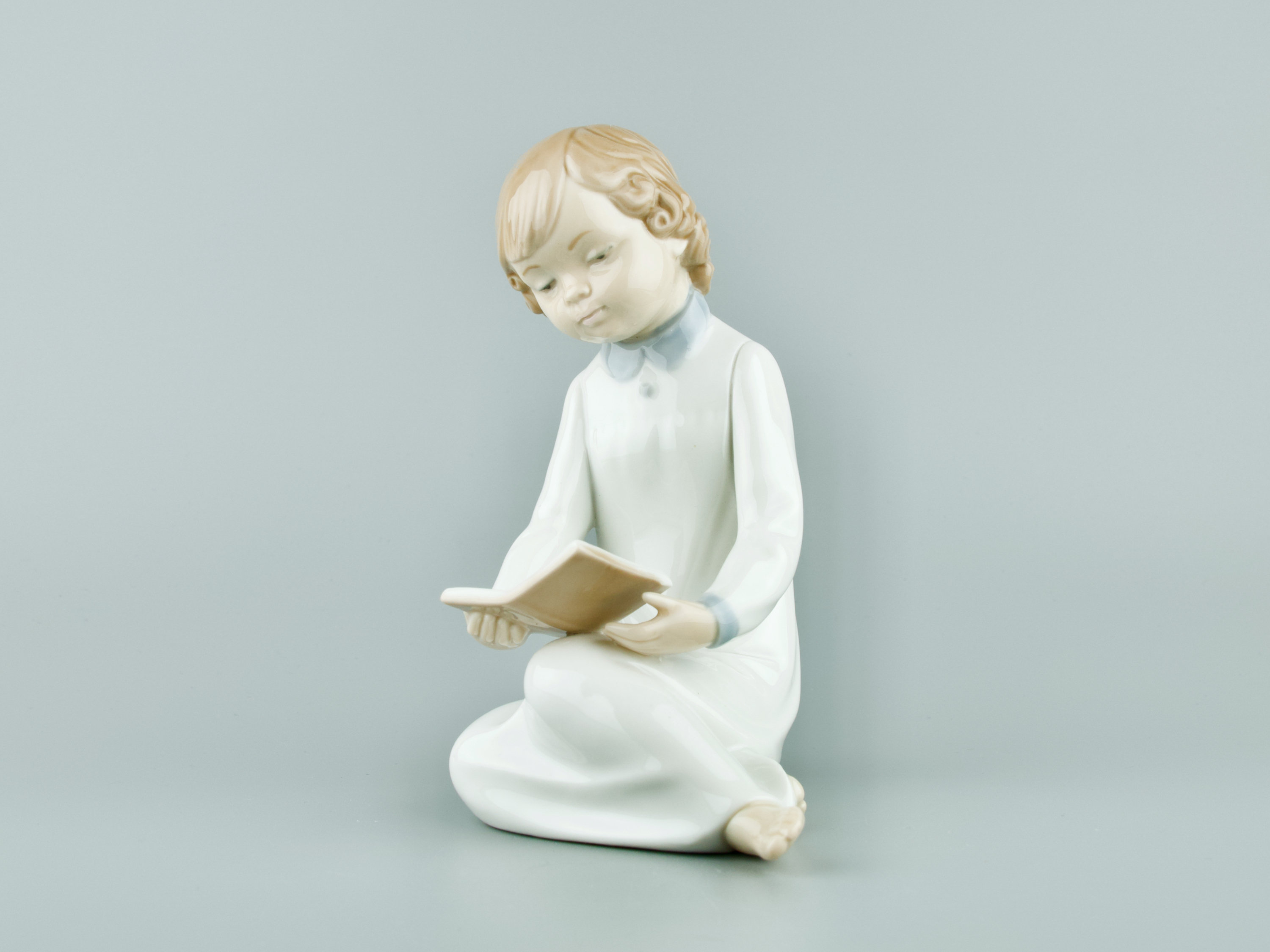 NAO BOY READING Figure 568 Retired Lladro Nao Child Ornament Etsy