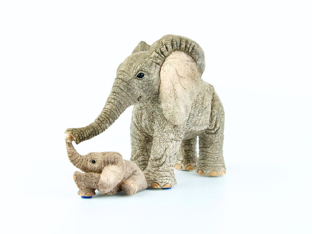 TUSKERS ELEPHANT Elephant Family Ornament Country Artists Etsy