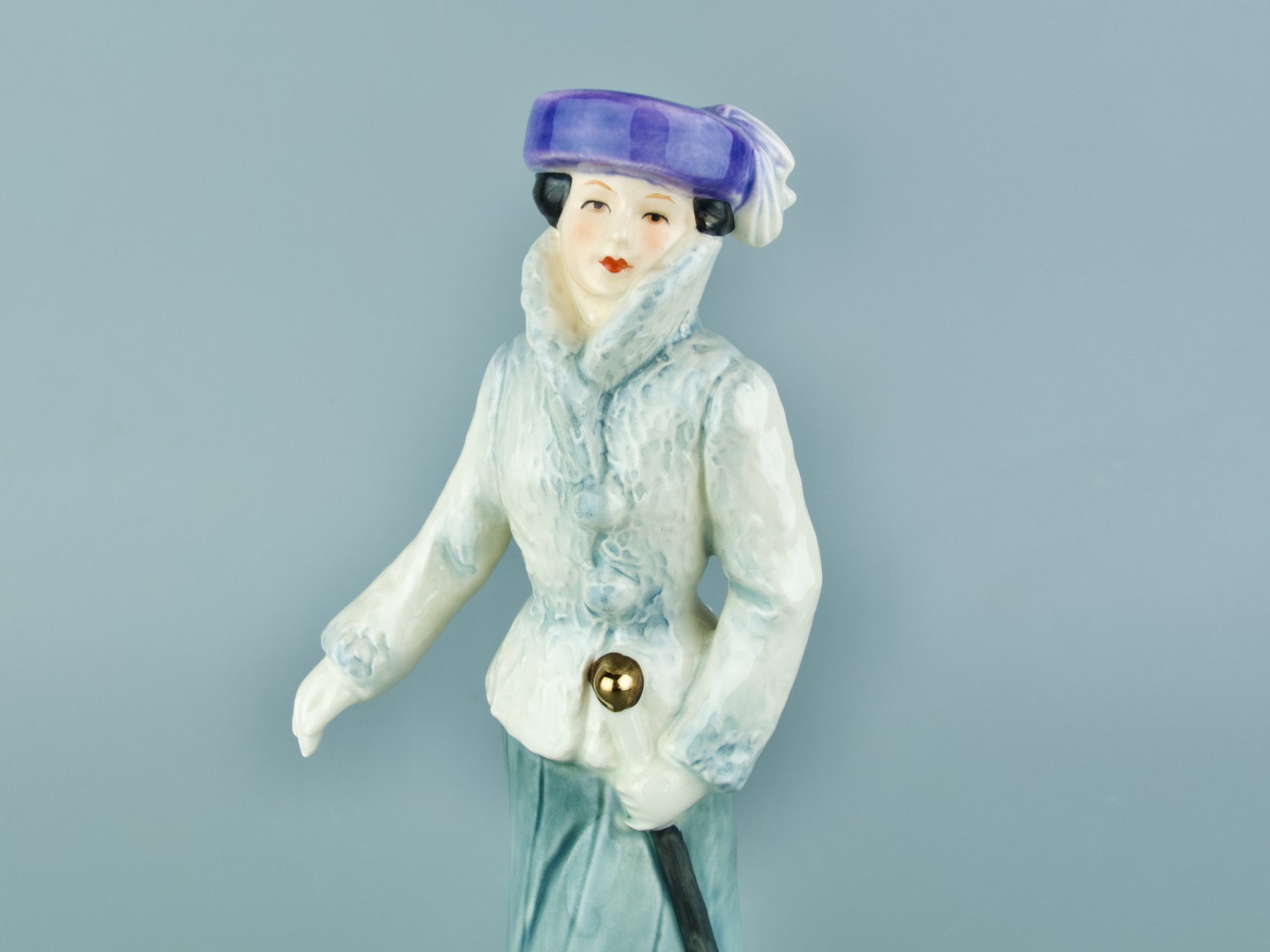 GOEBEL LADY FIGURINE Goebel Fashion on Parade Strolling on Etsy