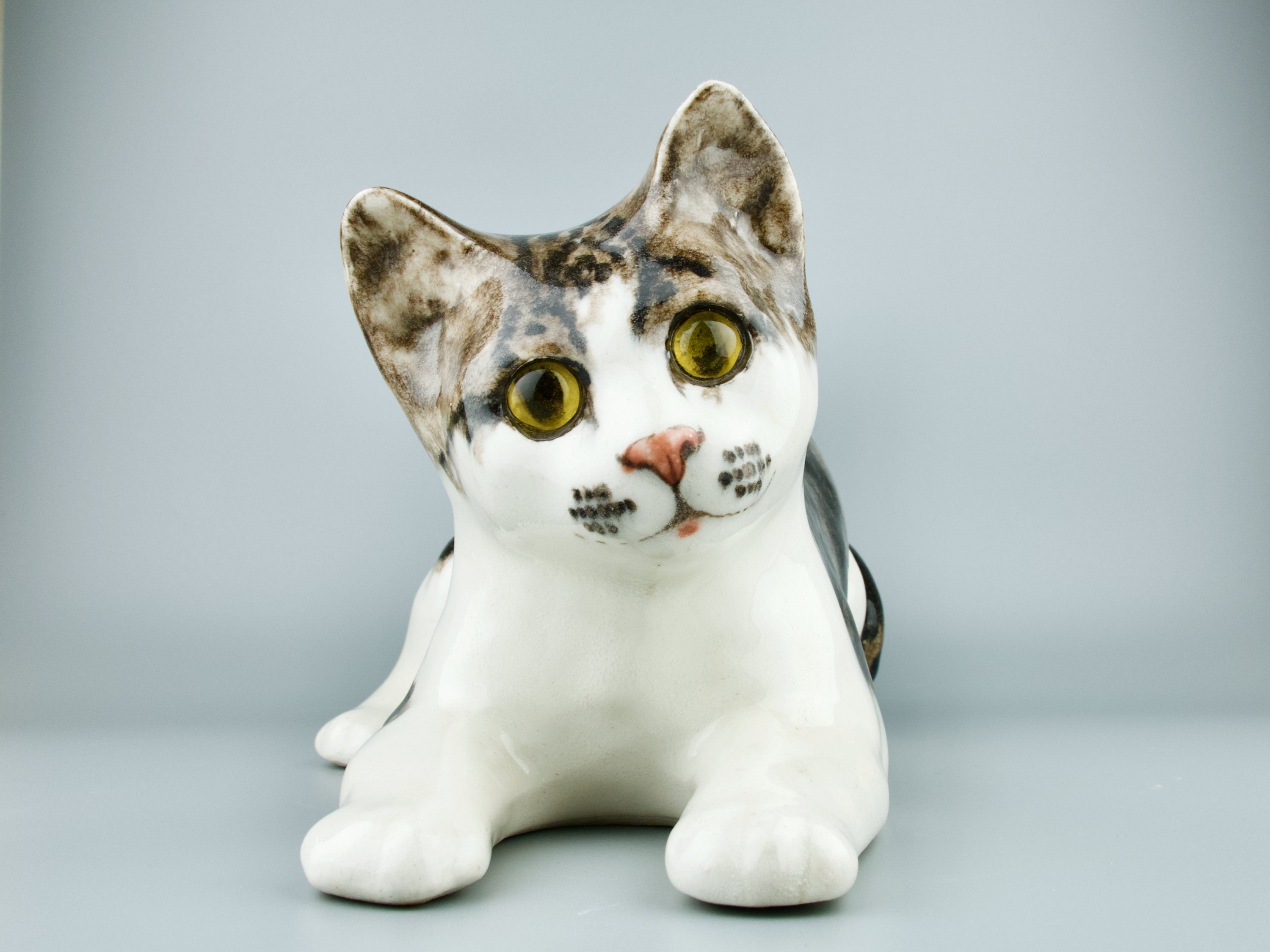 large cat figurines