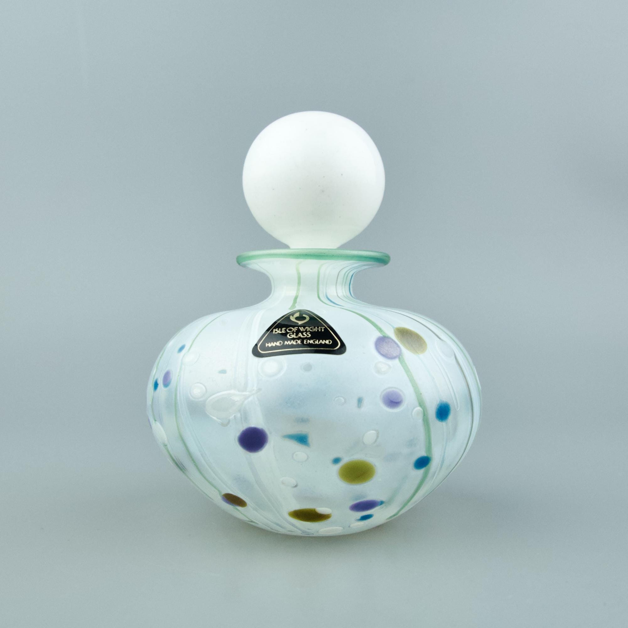 Isle of Wight Glass Perfume Bottle Glass - Etsy UK