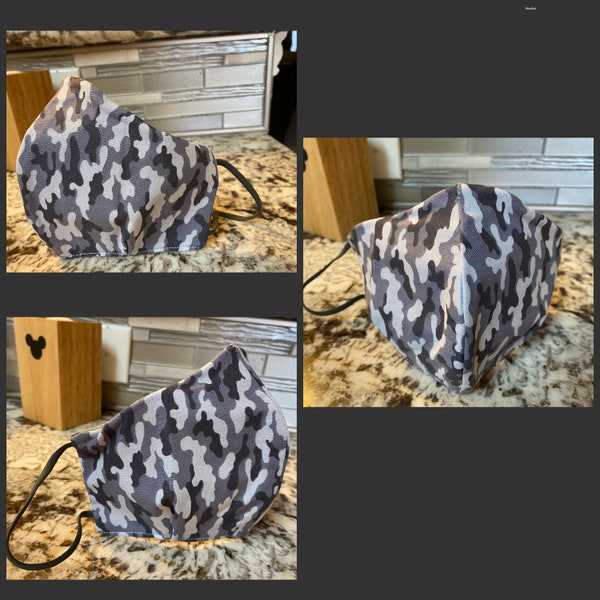 Big N Tall Face Mask Etsy