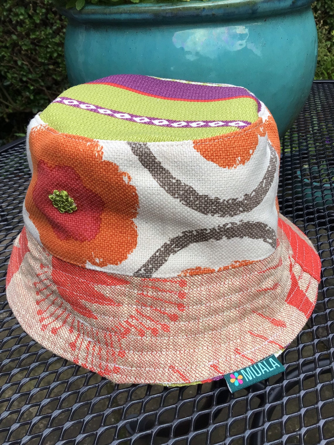 Reversible bucket hat handmade upcycled and unique uk Etsy