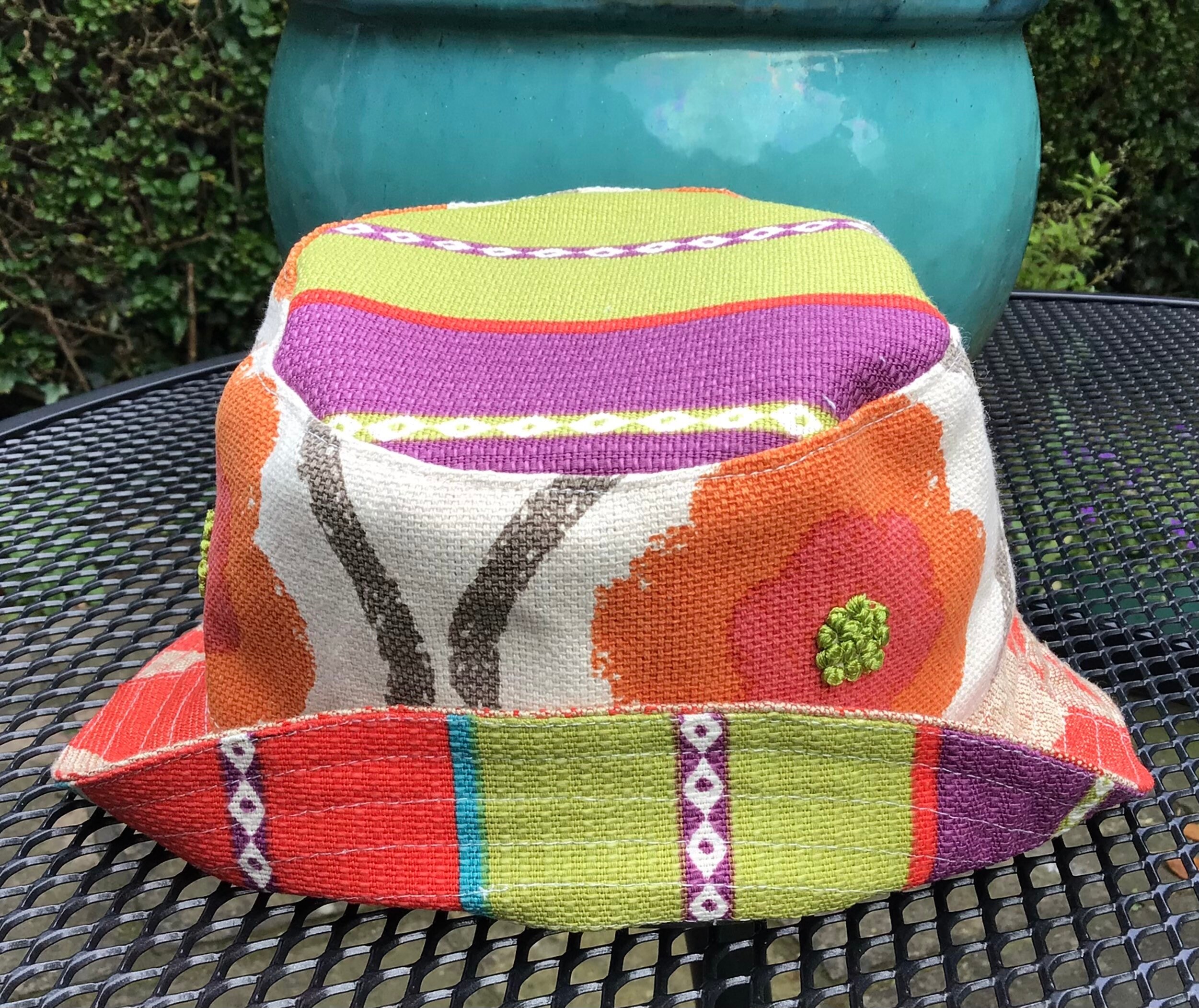 Reversible bucket hat handmade upcycled and unique uk Etsy