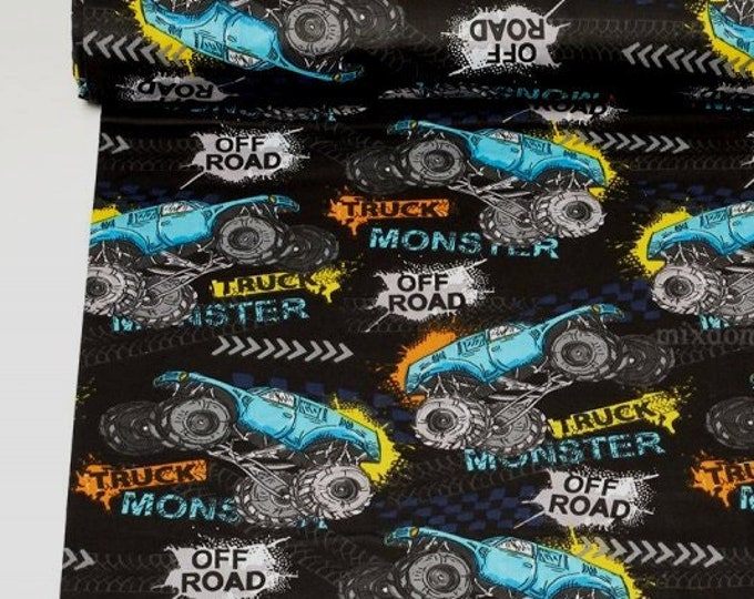 Monster Truck Cotton Set | Ages 12M-24M