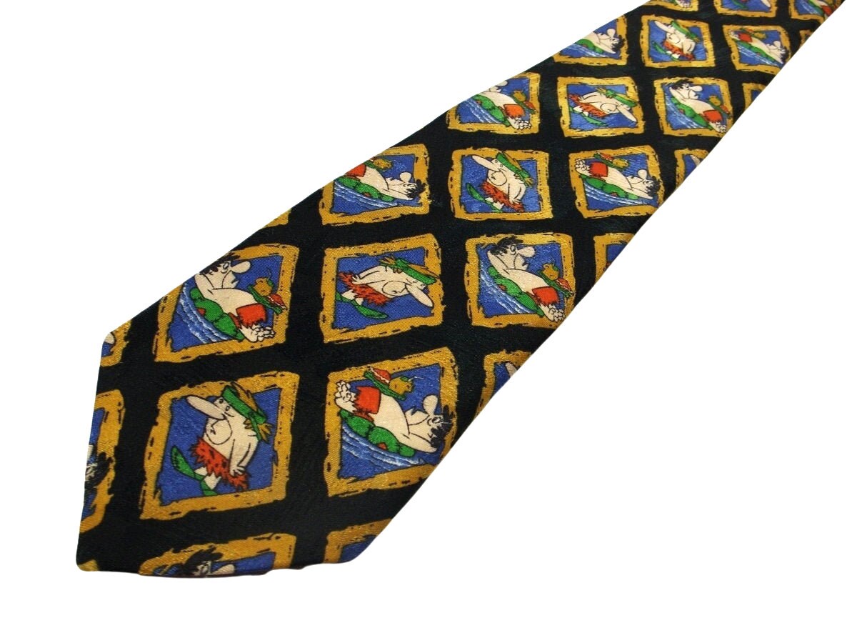 The Flinstones Tie Fred Flintstone Necktie Wilma Flintstone - Etsy UK