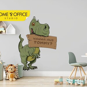 T-Rex Dinosaur Decal exciting wall get your children’s imagination flowing. SKU: WD076