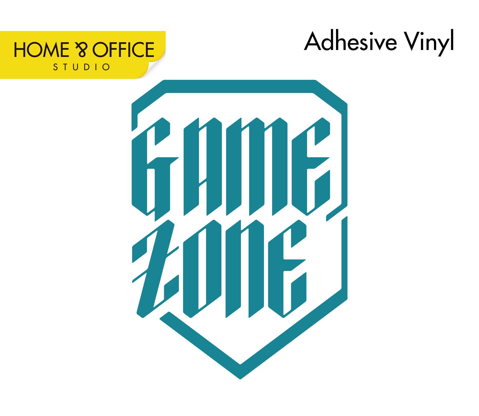 Game Zone Art Game Zone Sticker Gamer Zone Game Wall Etsy