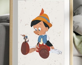 ジミニー クリケット プリント ピノキオの良心 ウォルト