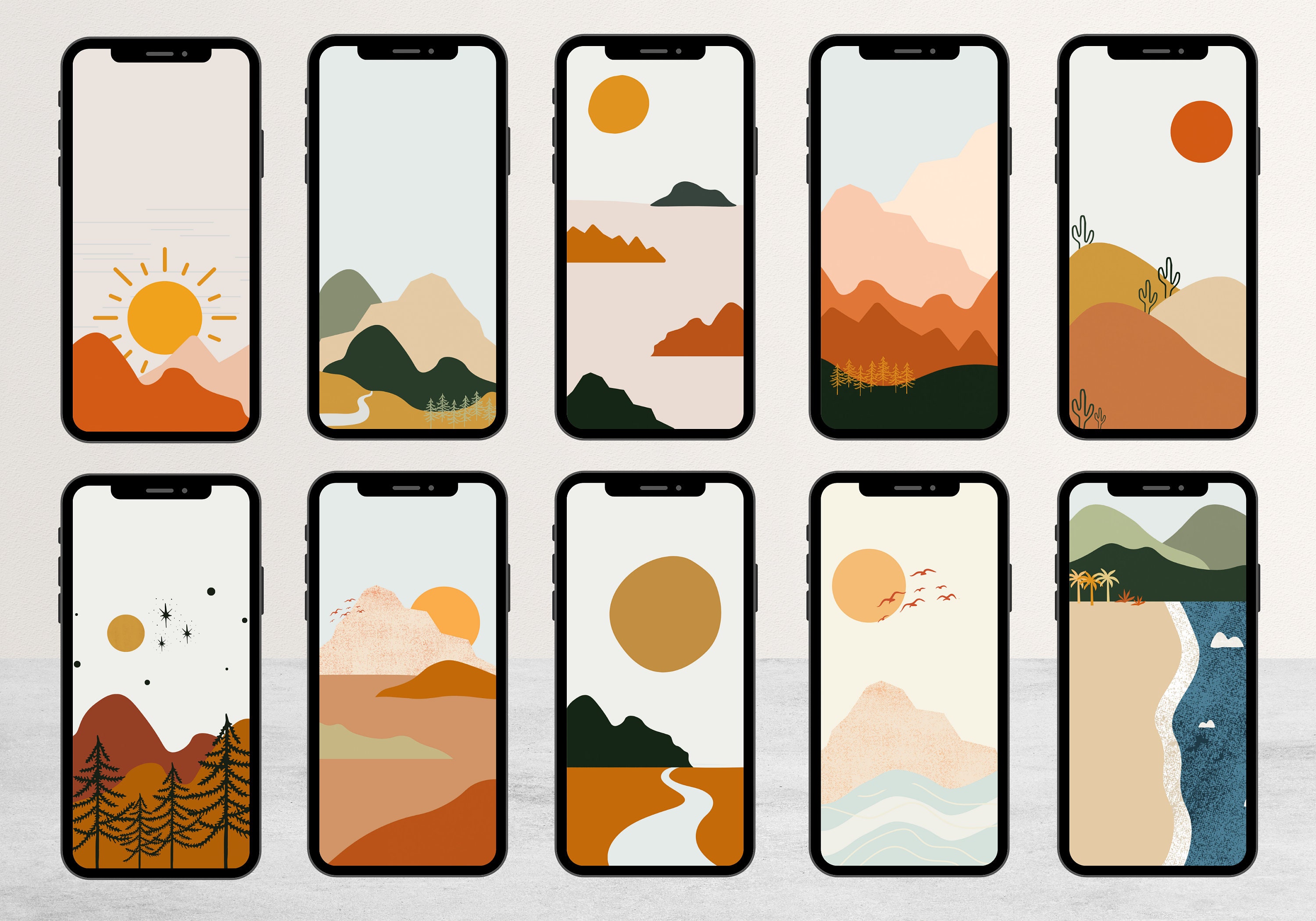 Abstract Iphone Wallpaper Minimalist Iphone Wallpaper - Etsy