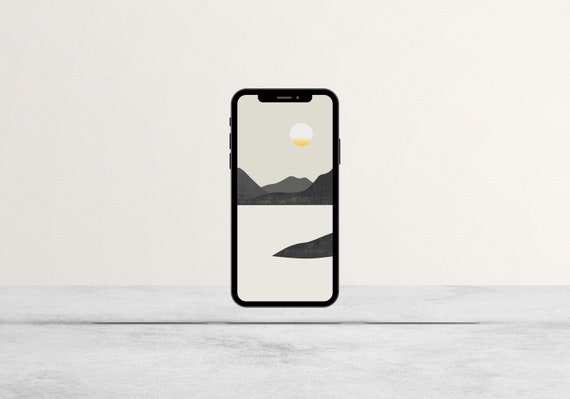 Neutrale Iphone Wallpaper Minimalistische Telefoon Wallpaper - Etsy  Nederland