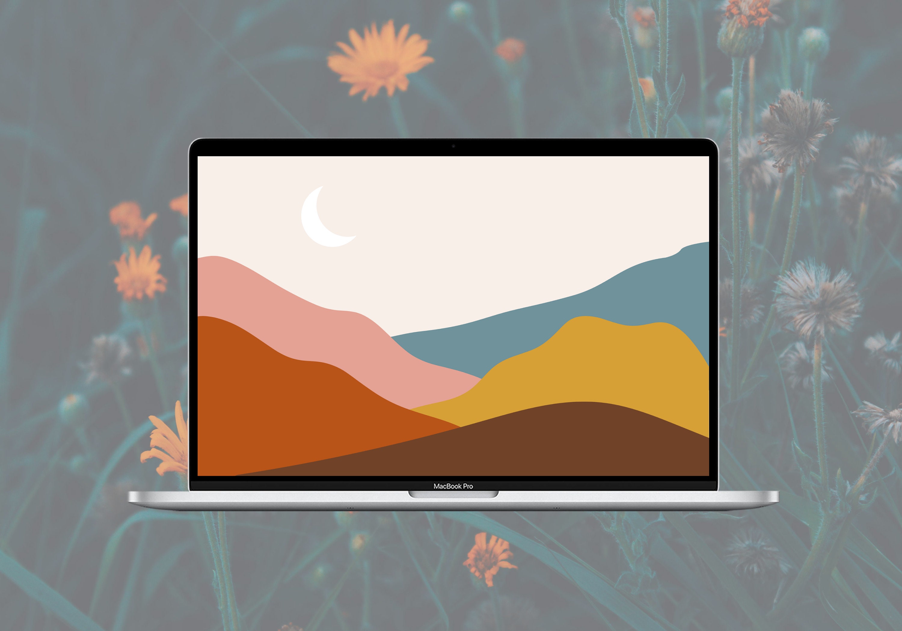 Abstract Mountain Laptop Wallpaper Mac Background Laptop - Etsy