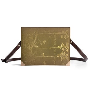 Ein Sommernachtstraum, buchförmige Tasche, Handtasche zum Thema Buch, Robert Anning Bell Illustration, Shakespeare Dramatiker Geschenk