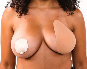 Pear shaped boob tape - For quick application designed to fit cup sizes A-G (DDDD)