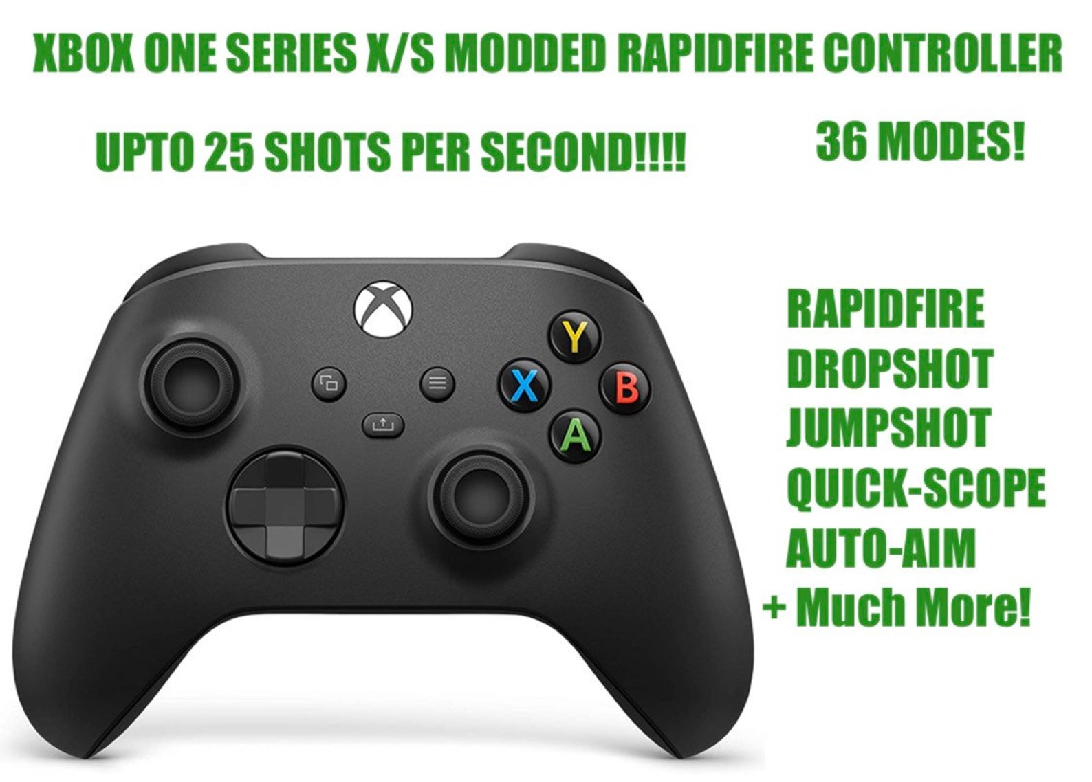 Xbox One Series X/S Modded Controller Rapidfire 36 Etsy