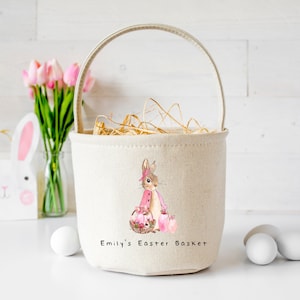 Personalisierter Osterkorb: Peter oder Flopsie Rabbit // Personalisierter Korb, Ostern, Classic Peter Rabbit, Osterhase,