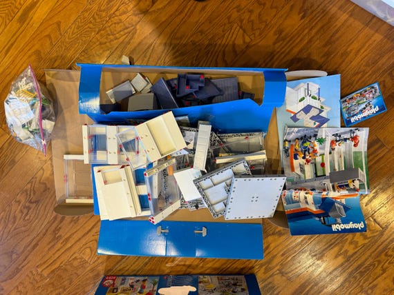 Retired Vintage Playmobil Hospital Set 4404 - Etsy