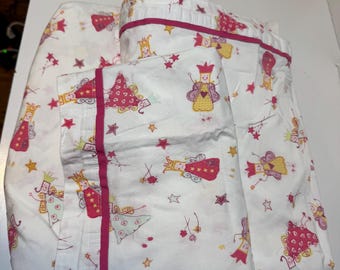 Vintage Laura Ashley Fairies Twin Sheet set 2000s
