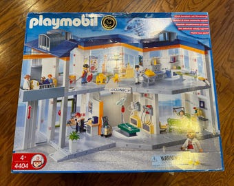 Playmobil Hospital Figure and Accessories Set - Etsy