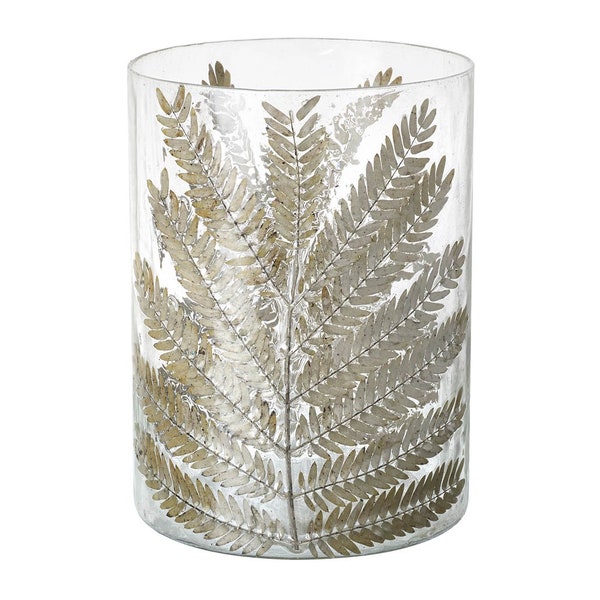 Gold Hurricane Candle Holder