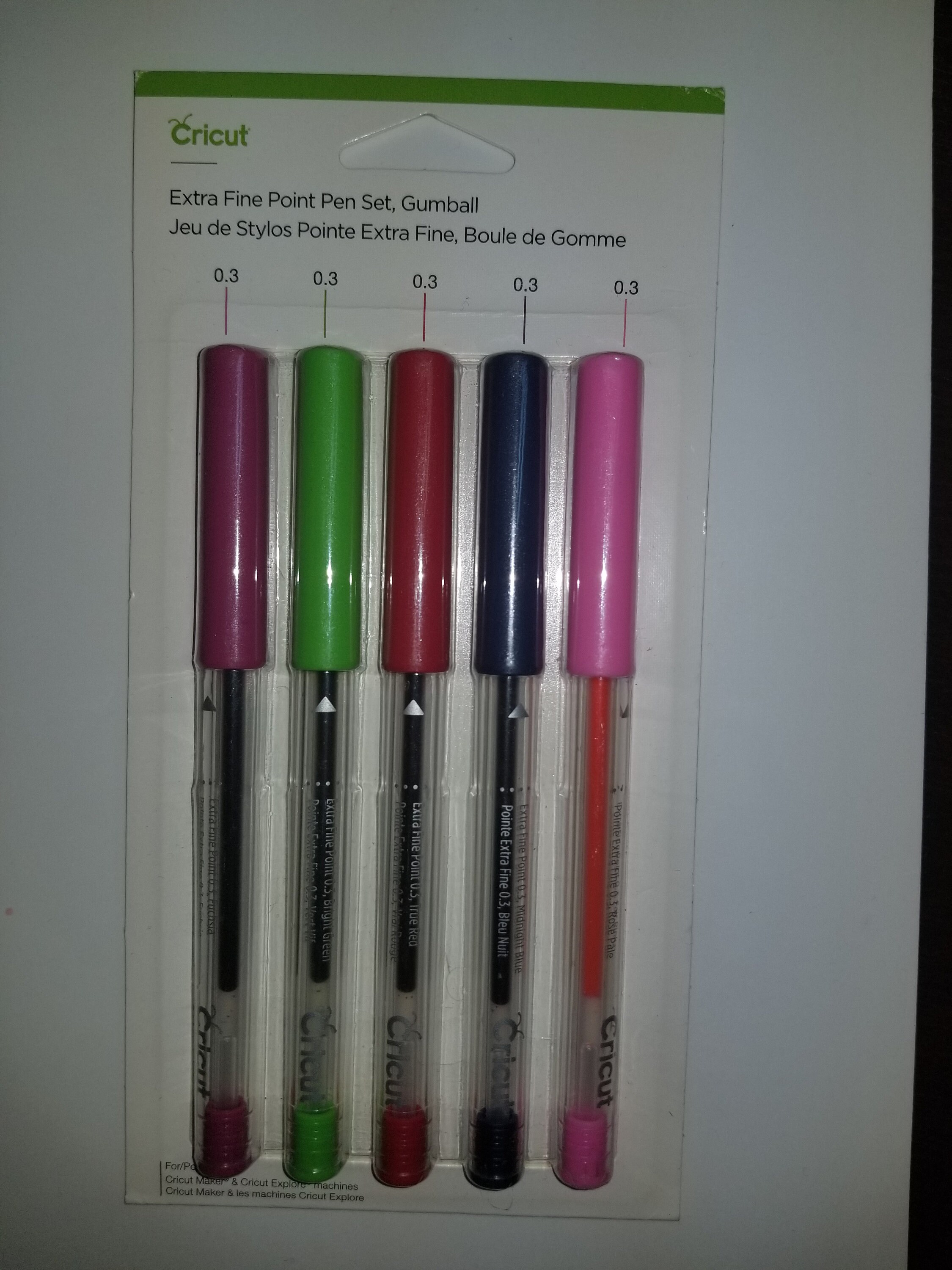 Extra fine point pen set from cricut for Cricut maker and Etsy