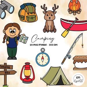 Clipart camping
