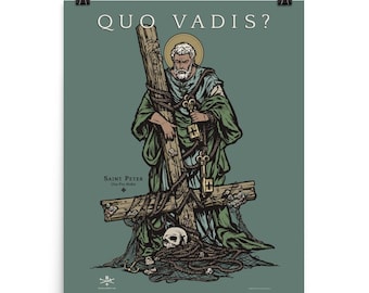 Quo Vadis Saint Peter Poster 