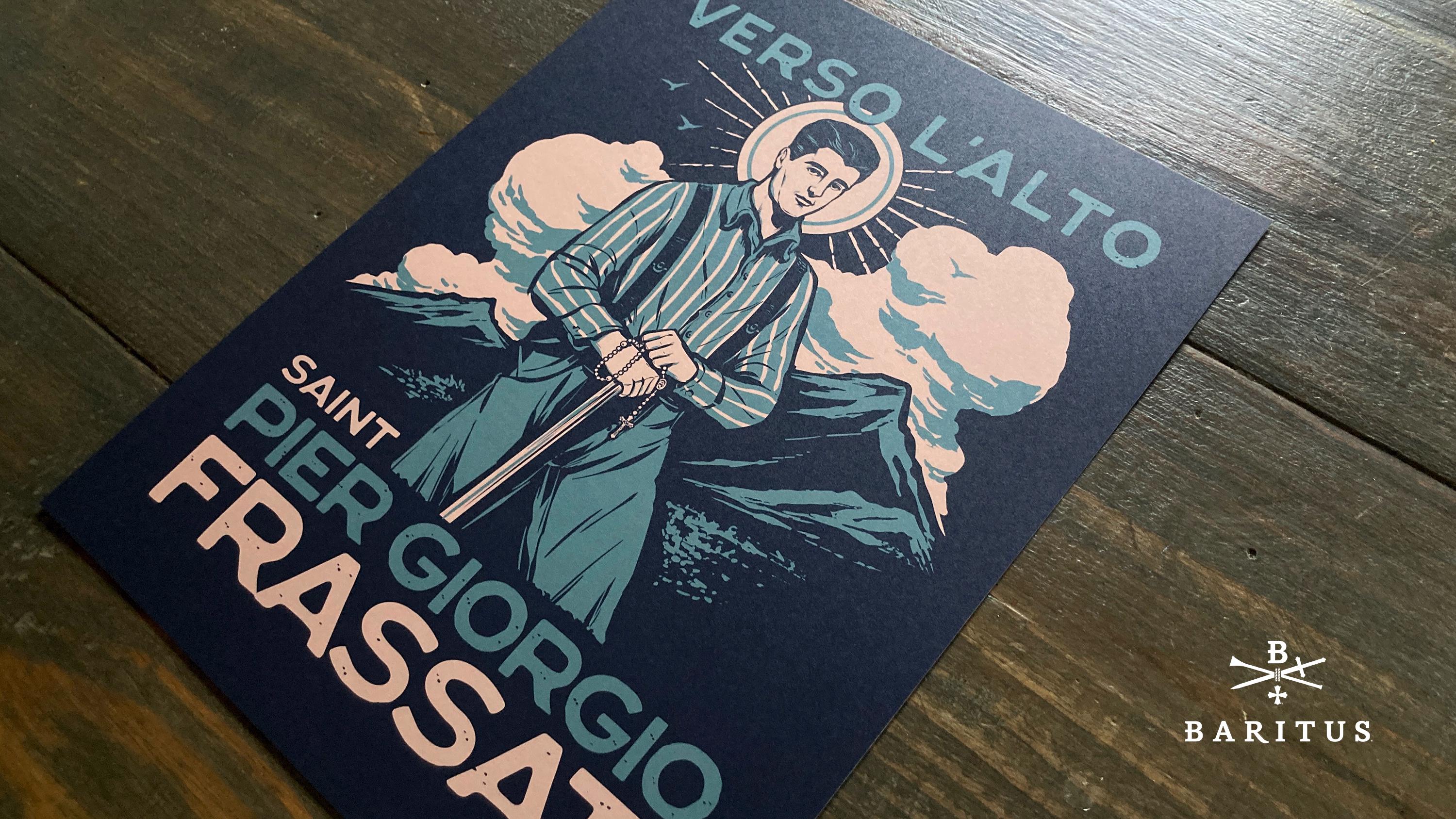 Saint Pier Giorgio Frassati 8.5インチ x 11インチ 大判プリント