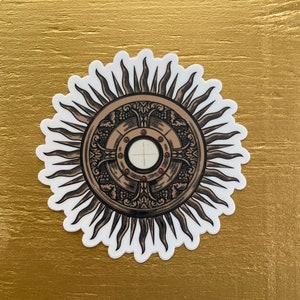 3" Monstrance Vinyl Sticker