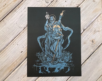 Saint Joseph, Terror of Demons 8.5&quot; x 11&quot; Large Print